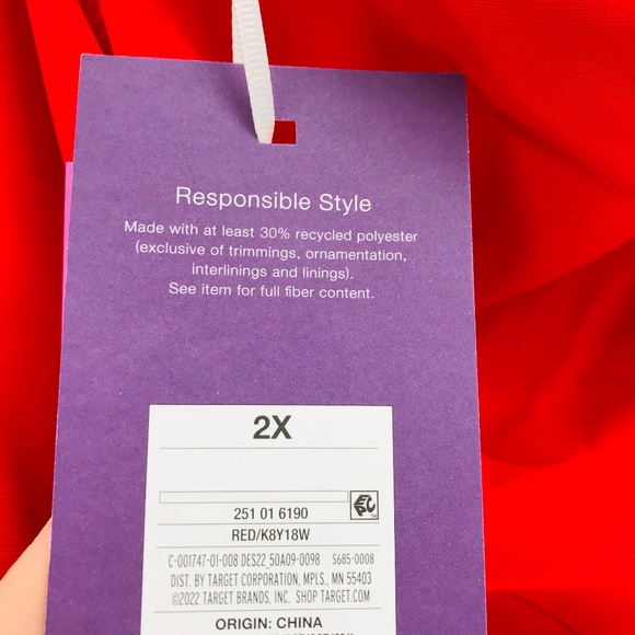 Sergio Hudson One Sleeve Cut Out Red Jumpsuit Size 2X - Picture 8 of 11